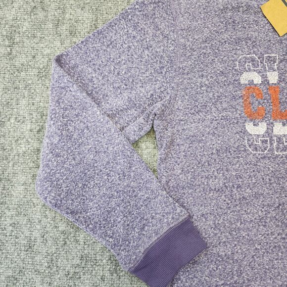 University of Clemson Tigers Sweatshirt Womens Medium Purple Long Sleeve Fleece - Picture 9 of 16